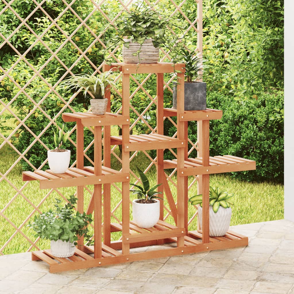 Portafiori 110x25x96 cm in Legno Massello di Abete - homemem39