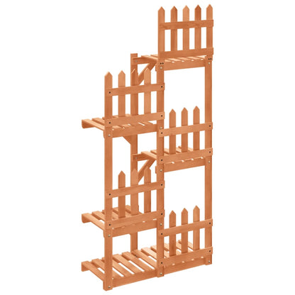 Portafiori 60x25x130 cm in Legno Massello di Abete - homemem39