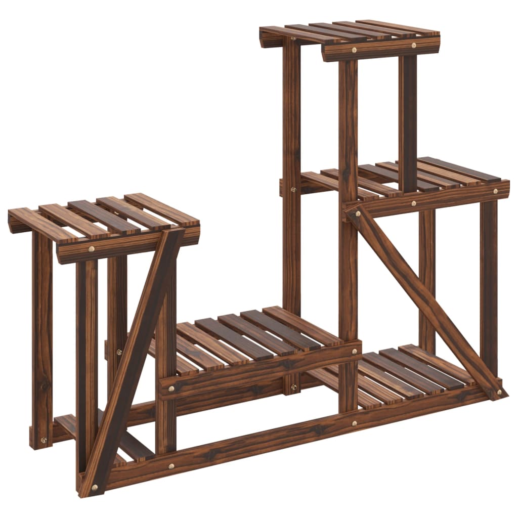 Portafiori 90x25x73,5 cm in Legno Massello di Abete - homemem39