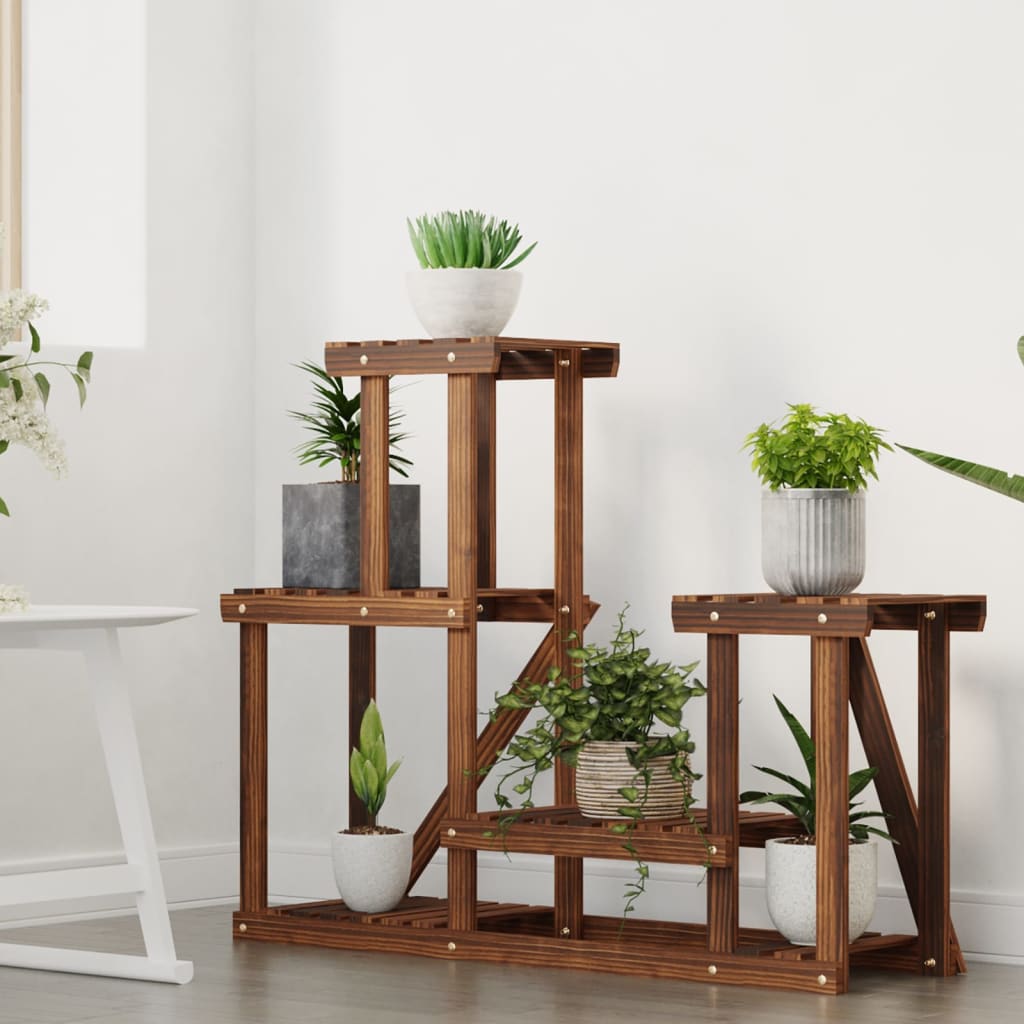 Portafiori 90x25x73,5 cm in Legno Massello di Abete | homemem39