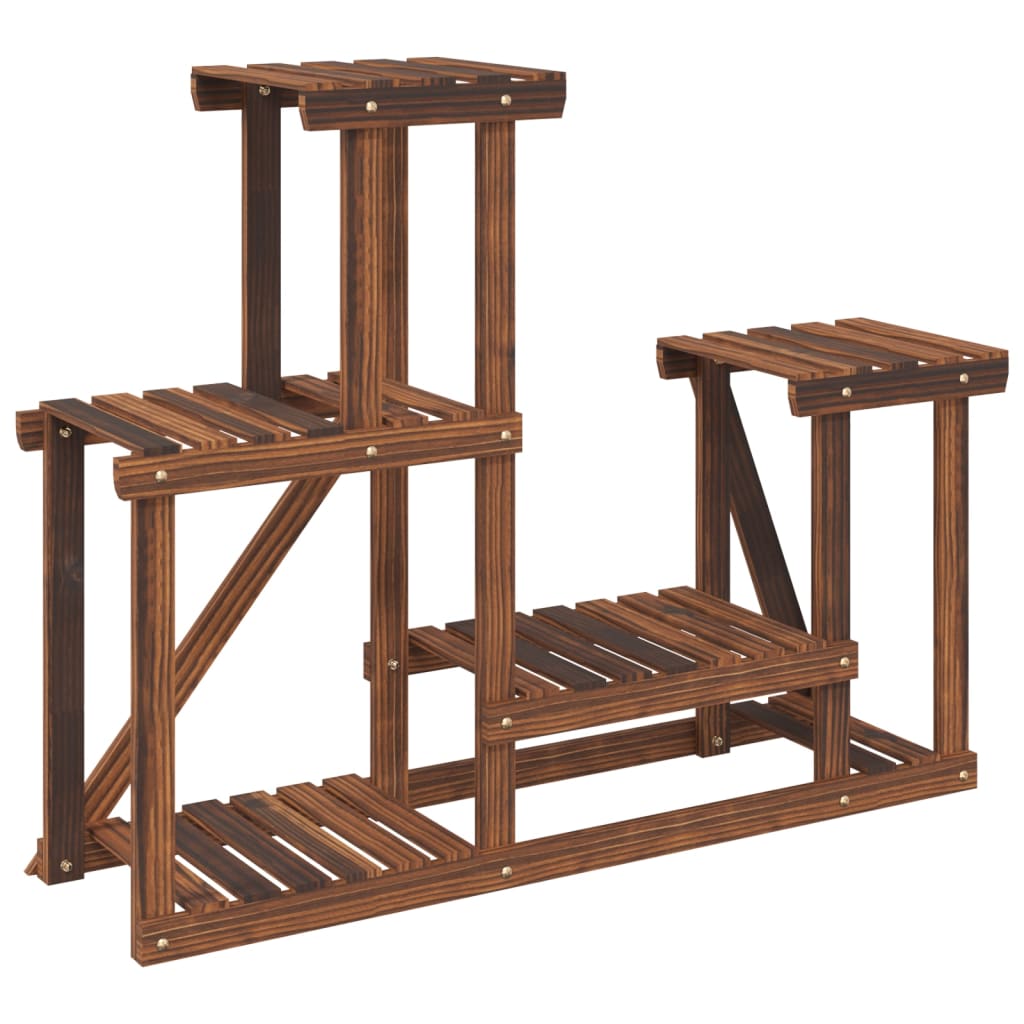 Portafiori 90x25x73,5 cm in Legno Massello di Abete | homemem39