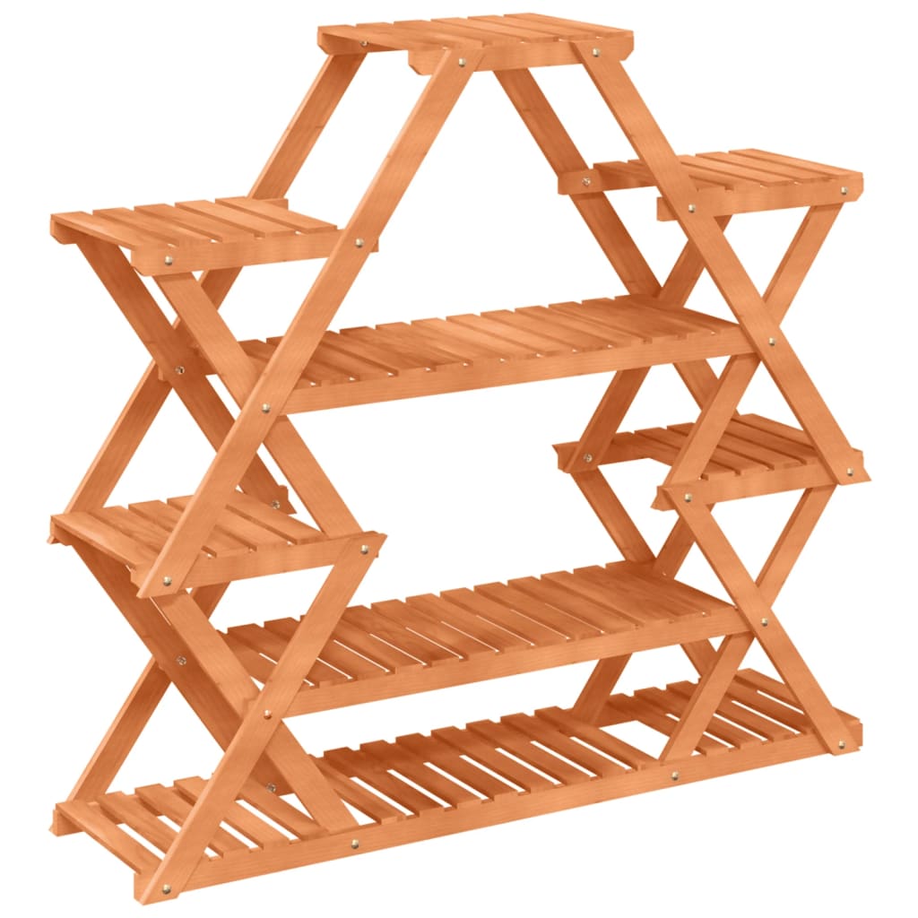 Portafiori 110x25x105 cm in Legno Massello di Abete - homemem39