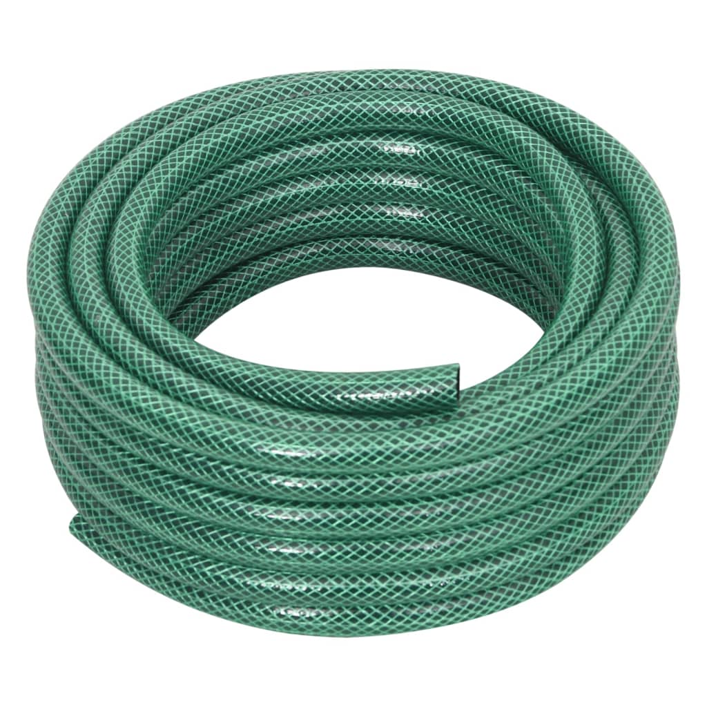 Set Tubo da Giardino con Raccordi Verde 0,5" 20 m in PVC