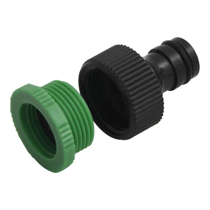 Set Tubo da Giardino con Raccordi Verde 0,5" 20 m in PVC