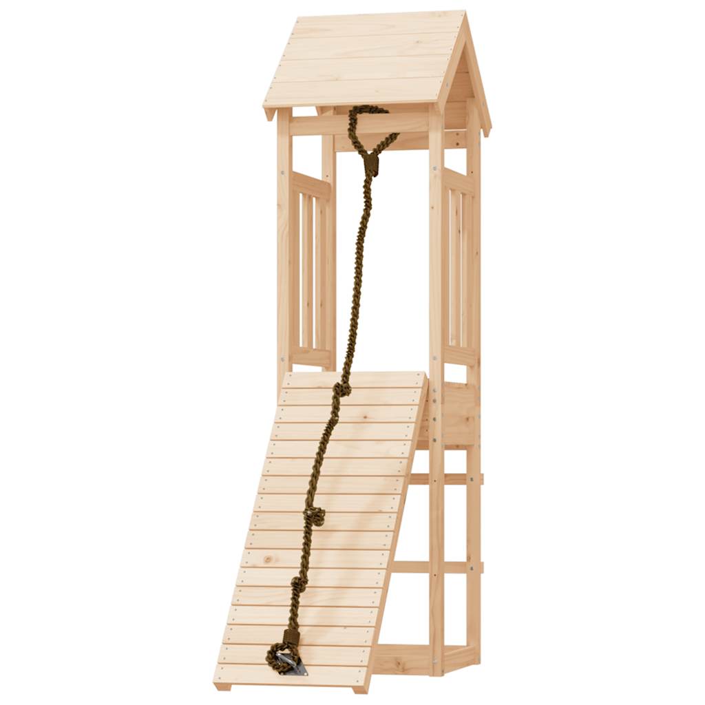 Casetta con Arrampicata in Legno Massello di Pino | homemem39