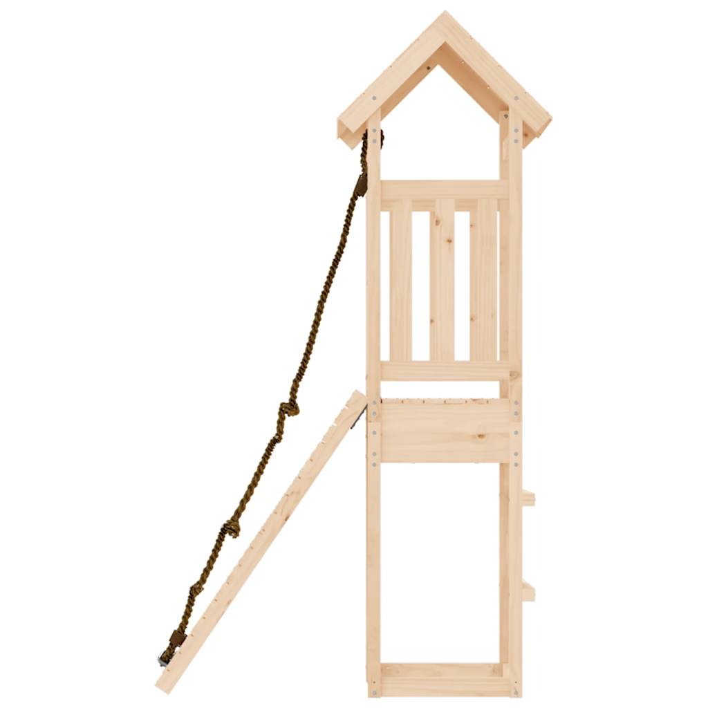 Casetta con Arrampicata in Legno Massello di Pino | homemem39