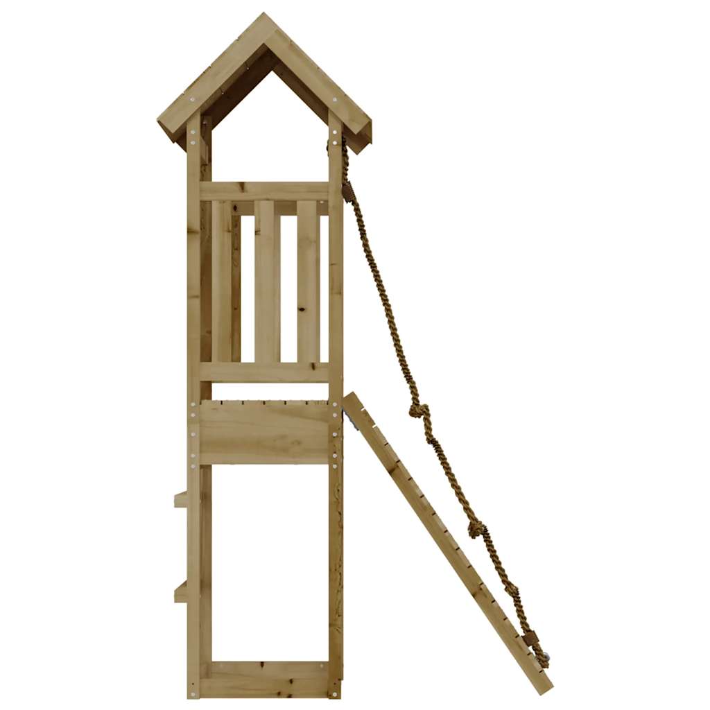 Casetta con Arrampicata in Legno di Pino Impregnato | homemem39