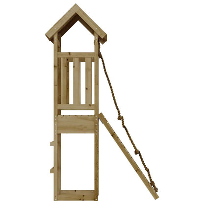 Casetta con Arrampicata in Legno di Pino Impregnato | homemem39