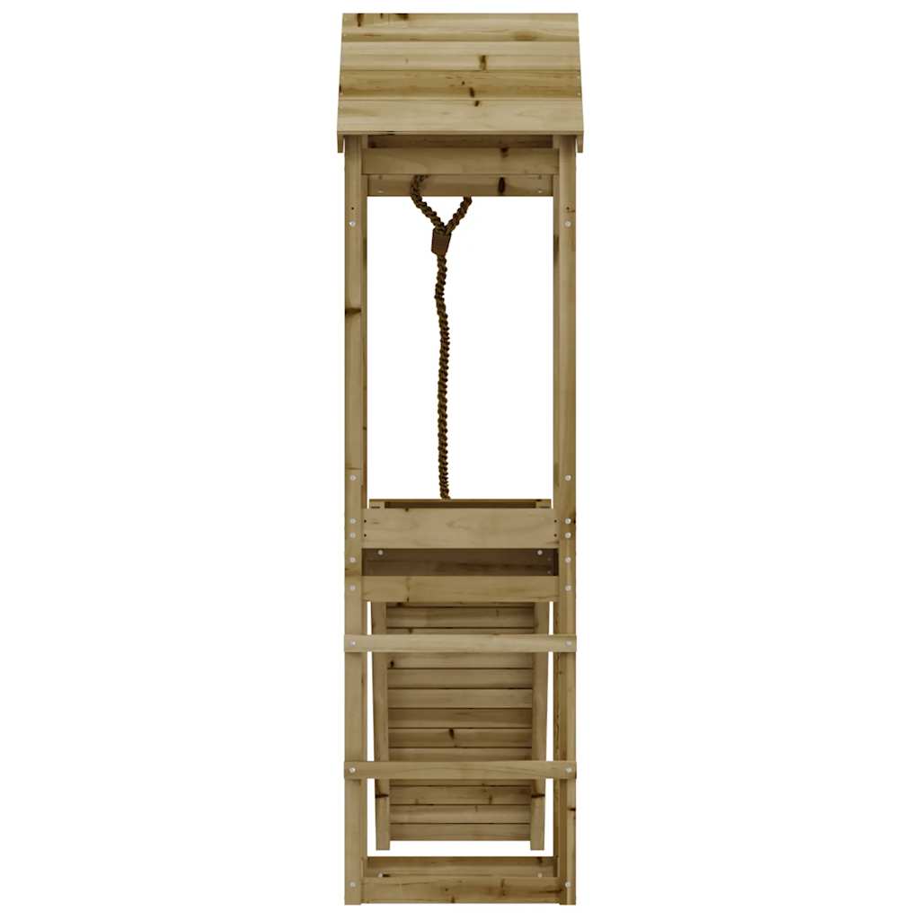 Casetta con Arrampicata in Legno di Pino Impregnato | homemem39