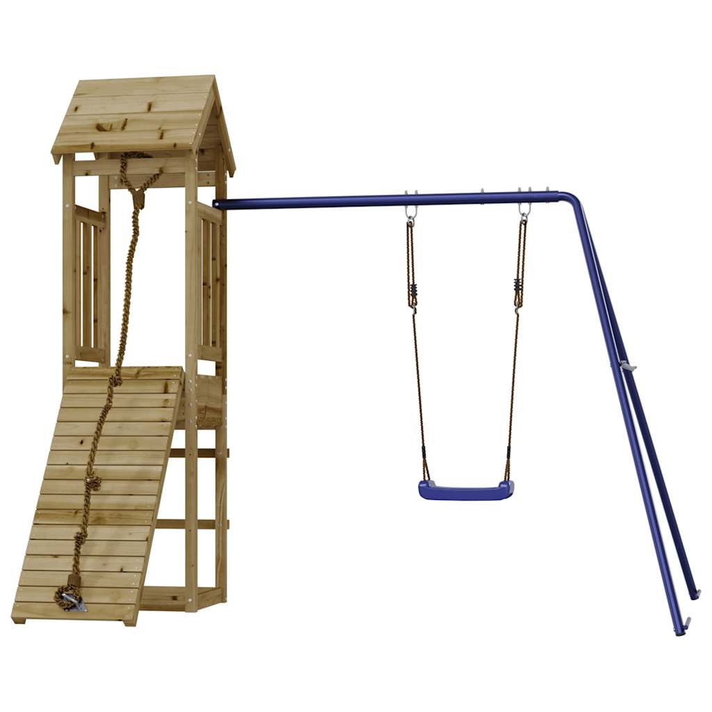 Set da Gioco da Esterno in Legno di Pino Impregnato | homemem39