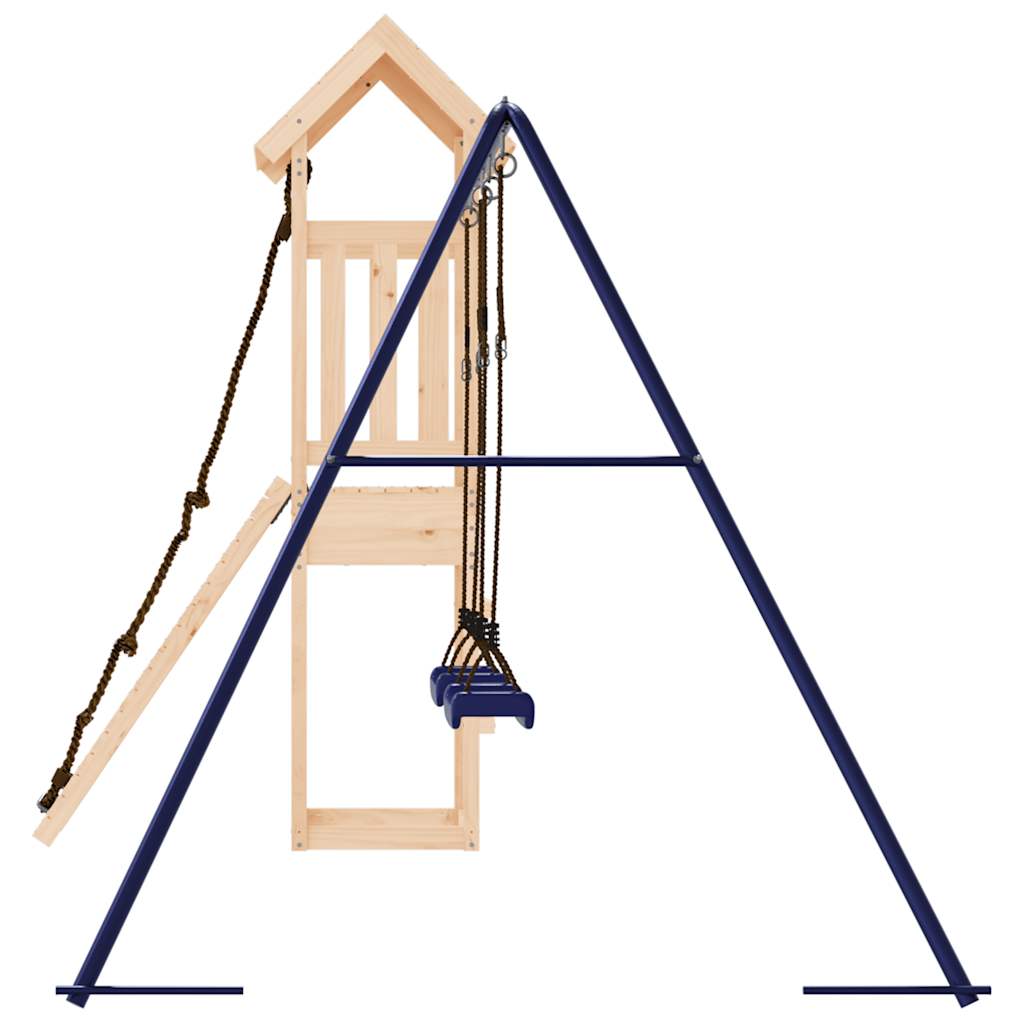 Set da Gioco da Esterno in Legno Massello di Pino | homemem39