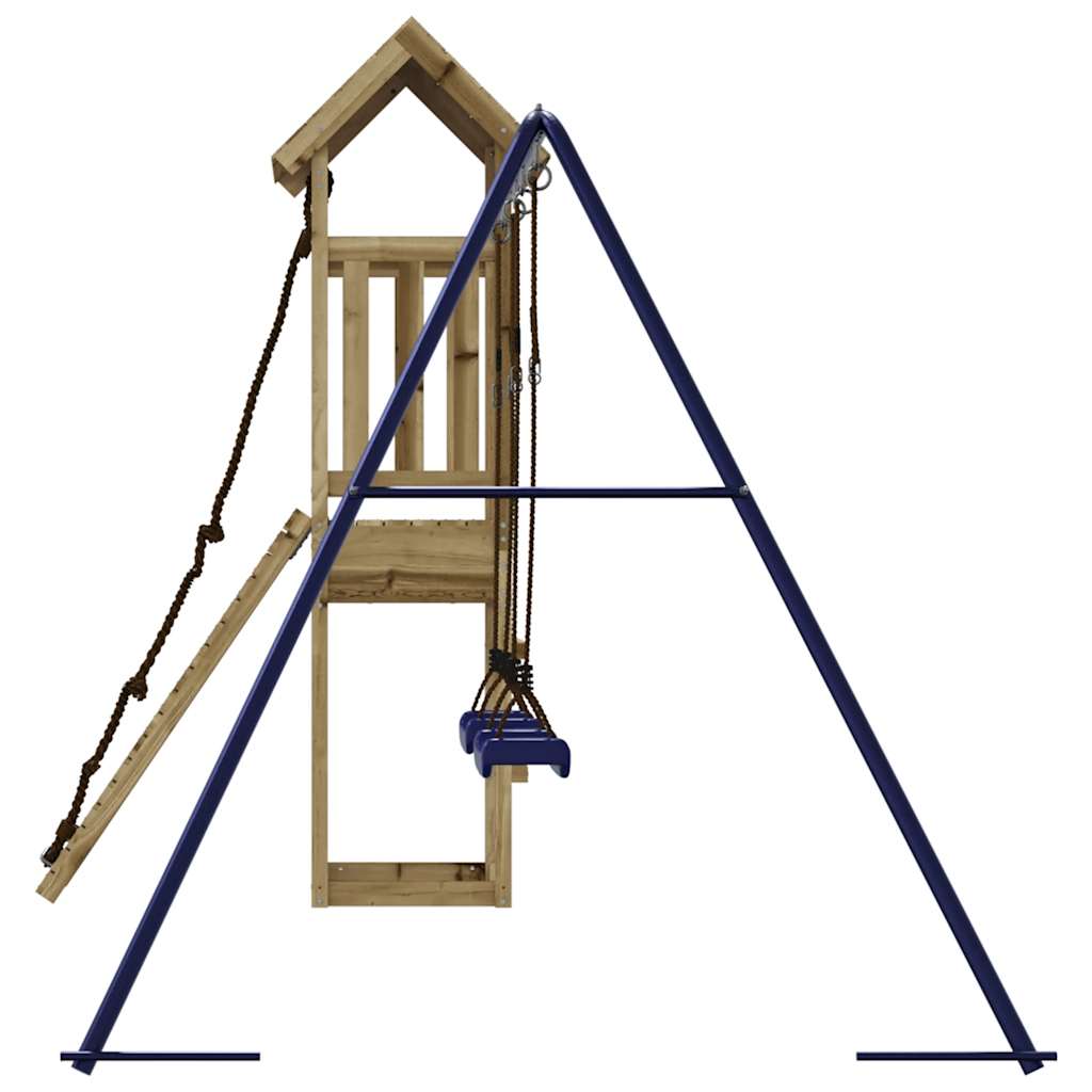 Set da Gioco da Esterno in Legno di Pino Impregnato | homemem39