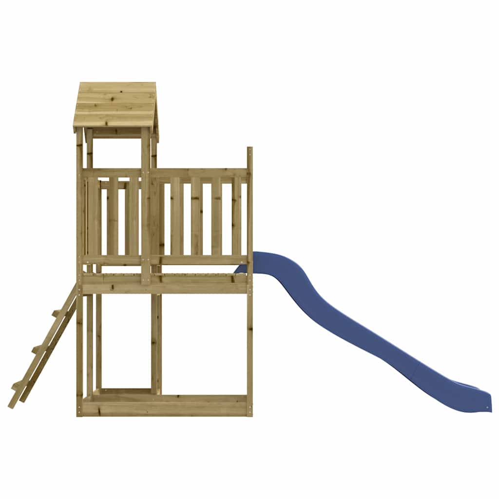 Set da Gioco da Esterno in Legno di Pino Impregnato | homemem39
