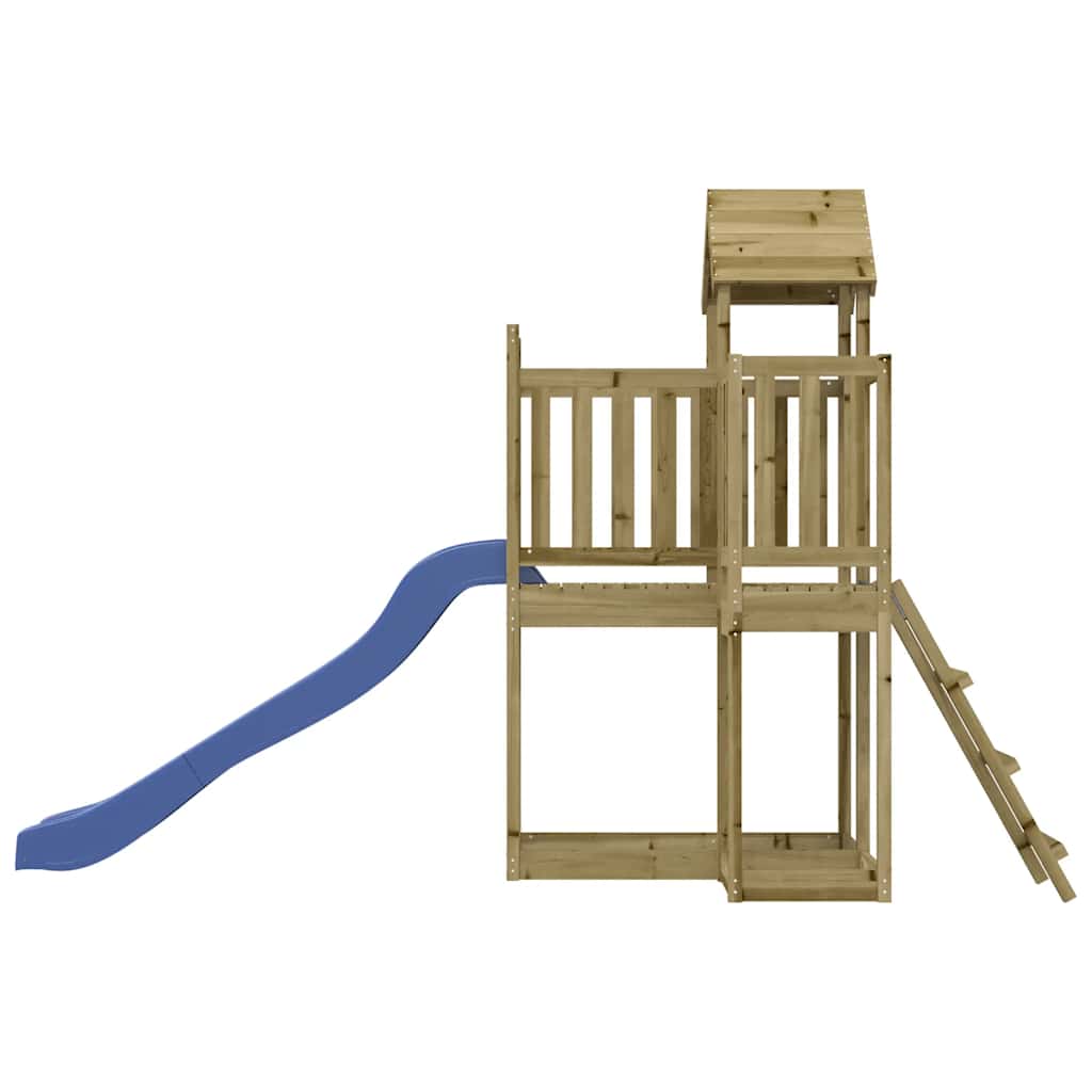 Set da Gioco da Esterno in Legno di Pino Impregnato | homemem39