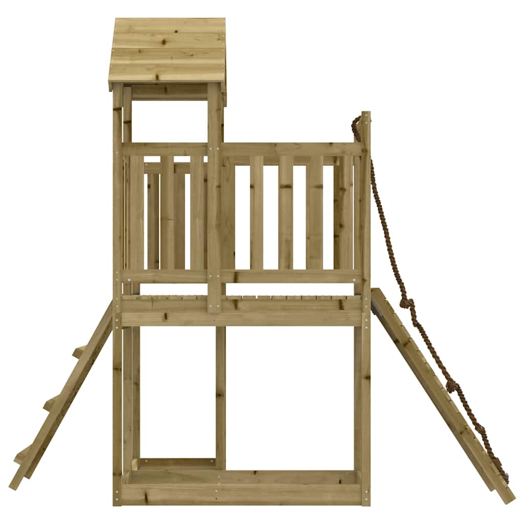Casetta con Arrampicata in Legno di Pino Impregnato | homemem39