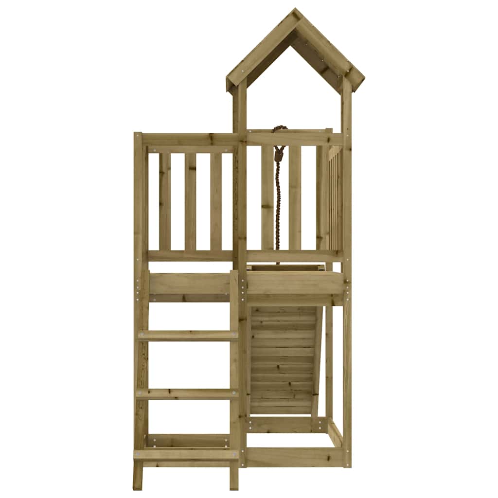 Casetta con Arrampicata in Legno di Pino Impregnato | homemem39
