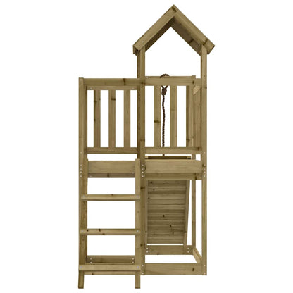Casetta con Arrampicata in Legno di Pino Impregnato | homemem39