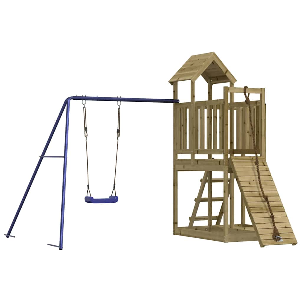 Set da Gioco da Esterno in Legno di Pino Impregnato | homemem39