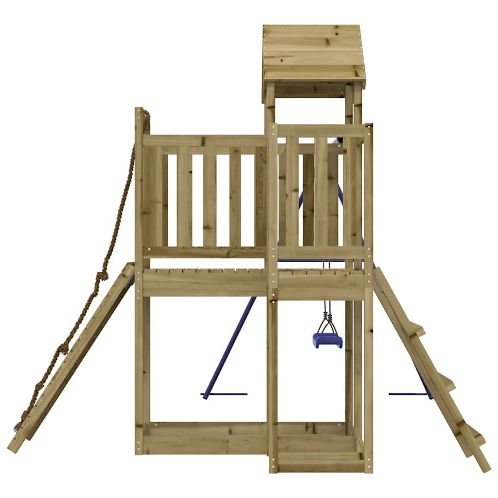 Set da Gioco da Esterno in Legno di Pino Impregnato | homemem39