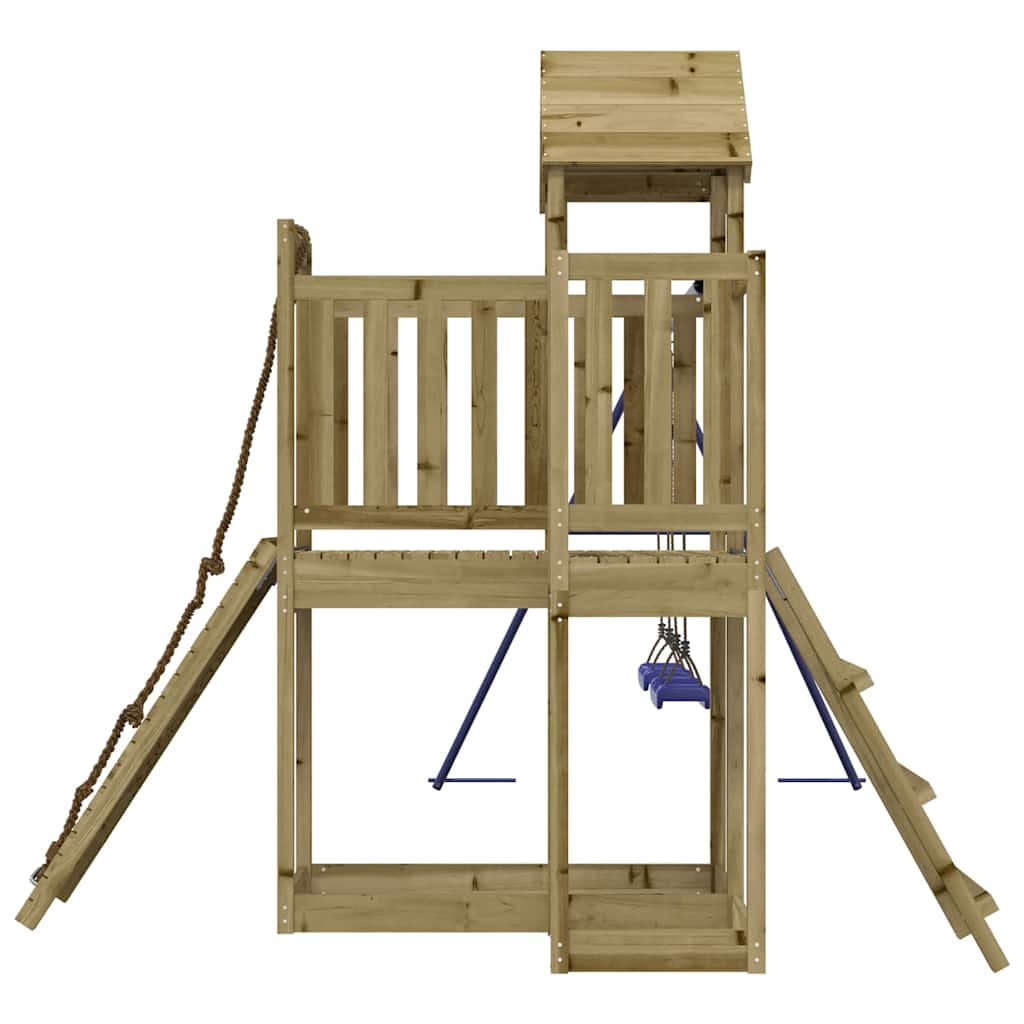 Set da Gioco da Esterno in Legno di Pino Impregnato | homemem39