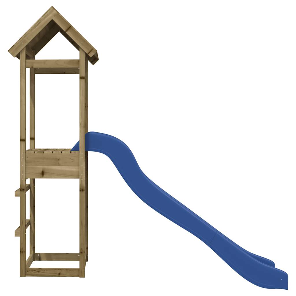 Set da Gioco da Esterno in Legno di Pino Impregnato | homemem39