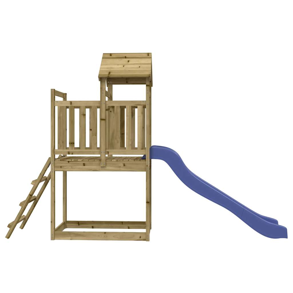 Set da Gioco da Esterno in Legno di Pino Impregnato | homemem39