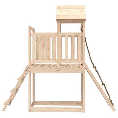 Casetta con Arrampicata inLegno Massello di Pino