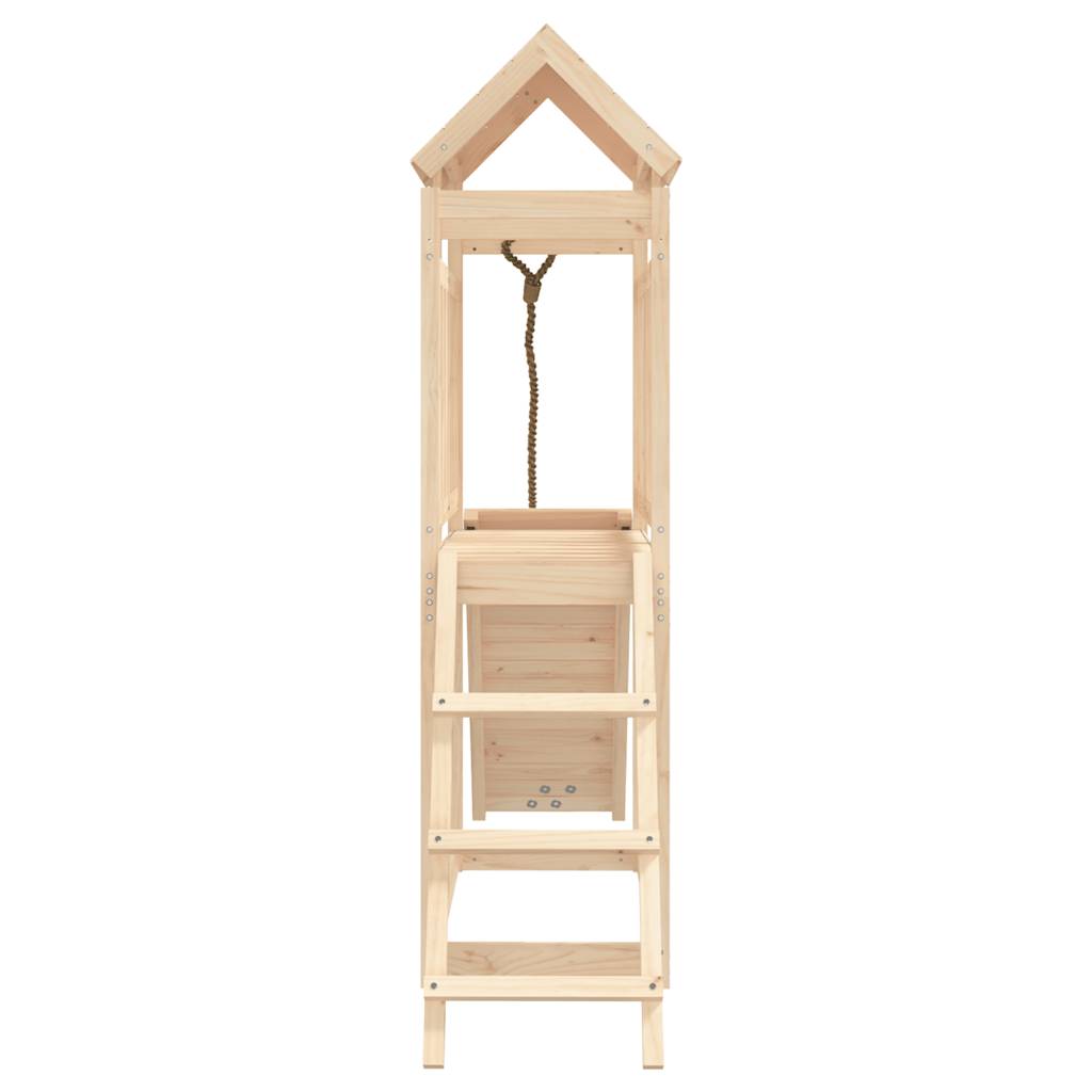 Casetta con Arrampicata inLegno Massello di Pino