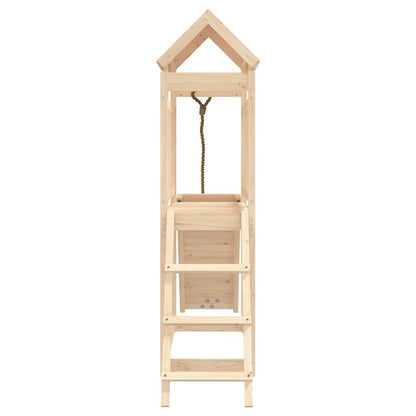 Casetta con Arrampicata inLegno Massello di Pino