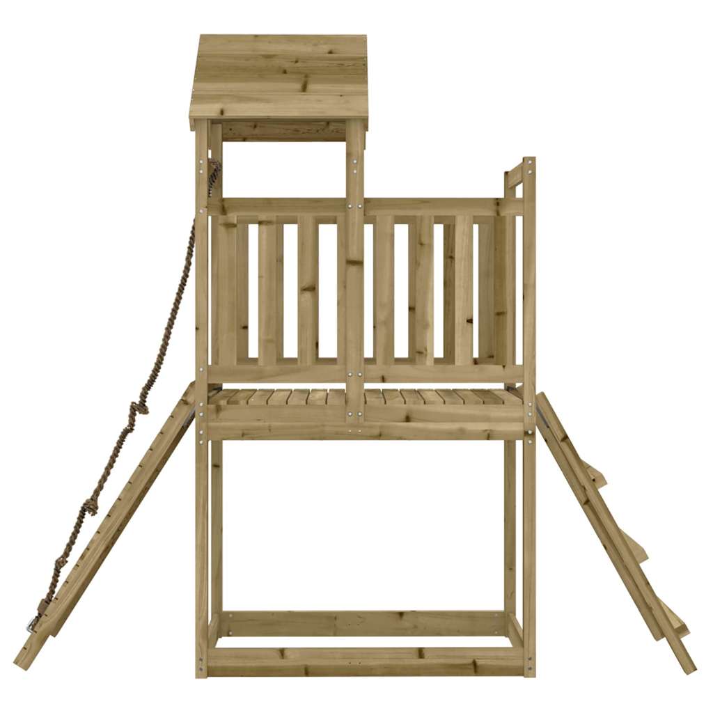 Casetta con Arrampicata in Legno di Pino Impregnato | homemem39