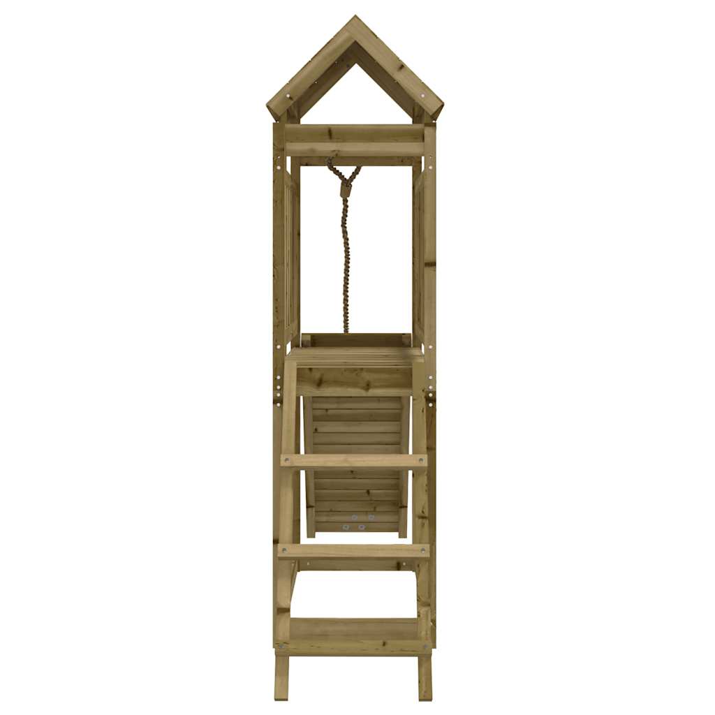 Casetta con Arrampicata in Legno di Pino Impregnato | homemem39