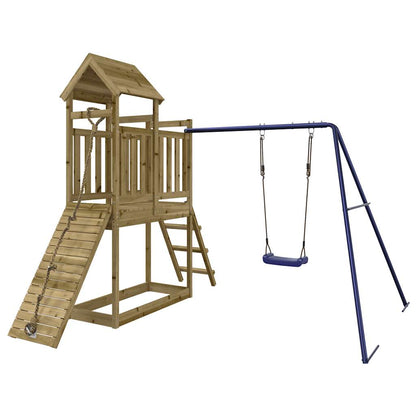 Set da Gioco da Esterno in Legno di Pino Impregnato | homemem39