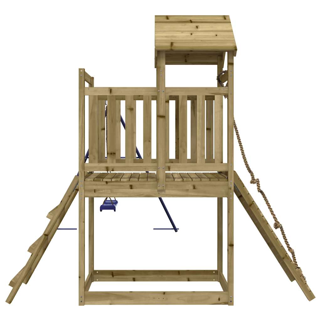 Set da Gioco da Esterno in Legno di Pino Impregnato | homemem39