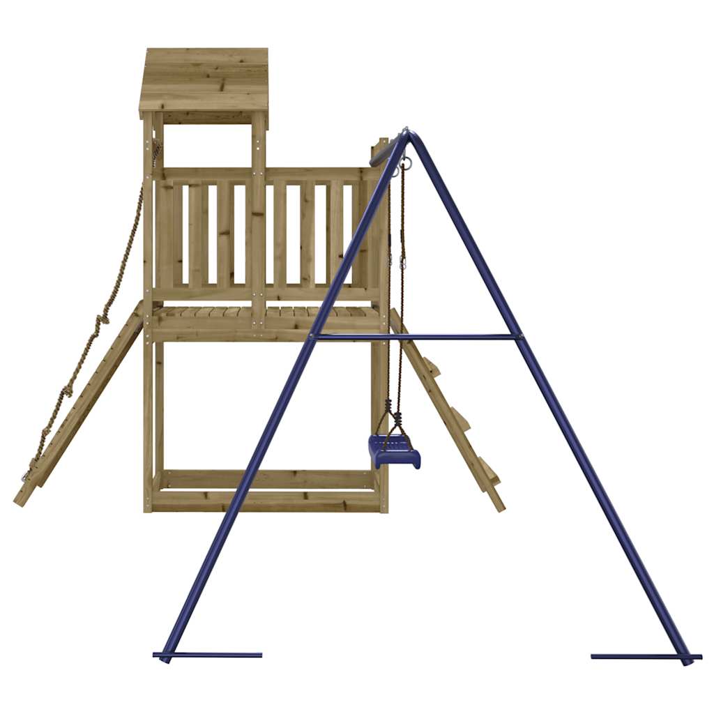 Set da Gioco da Esterno in Legno di Pino Impregnato | homemem39