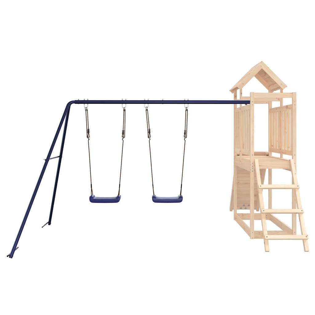 Set da Gioco da Esterno in Legno Massello di Pino | homemem39