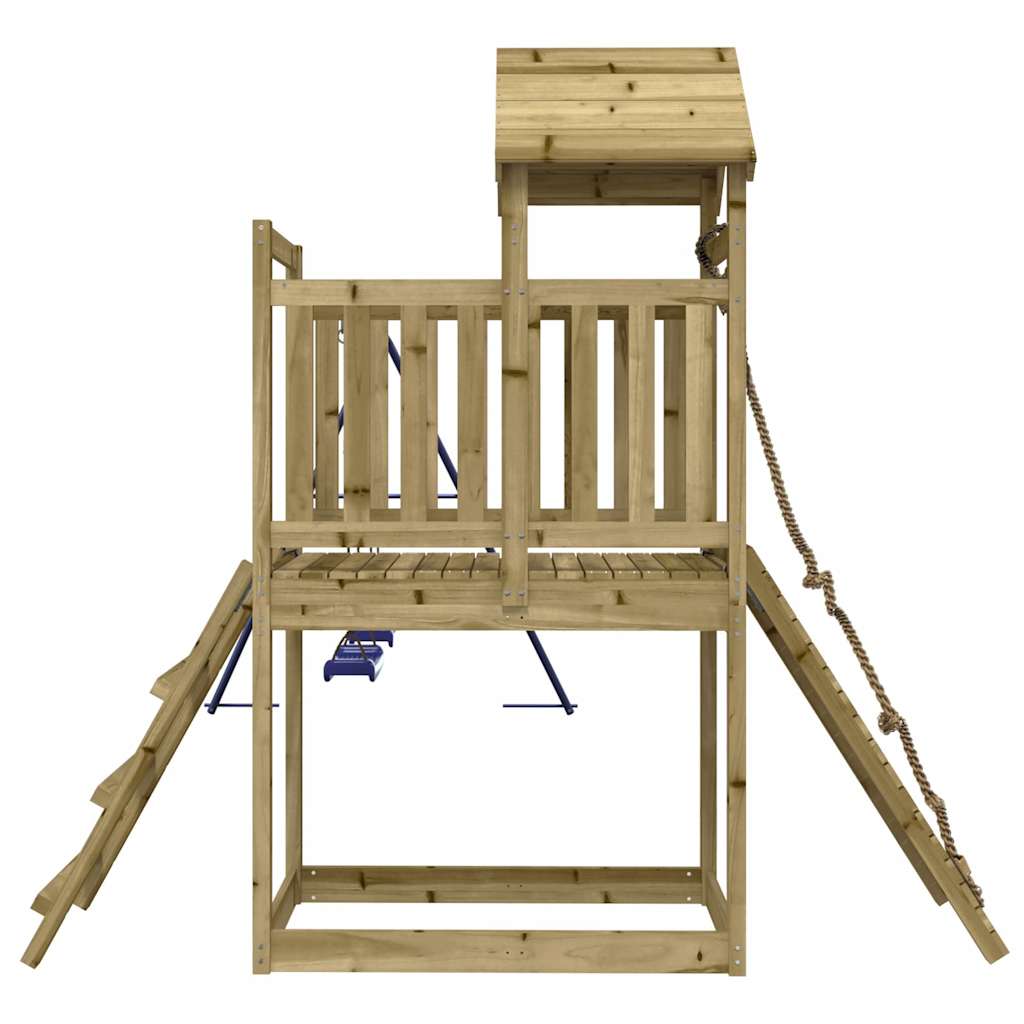 Set da Gioco da Esterno in Legno di Pino Impregnato | homemem39
