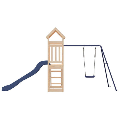 Set da Gioco da Esterno in Legno Massello di Pino | homemem39