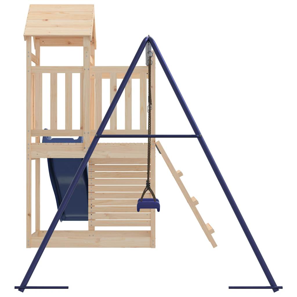 Set da Gioco da Esterno in Legno Massello di Pino | homemem39