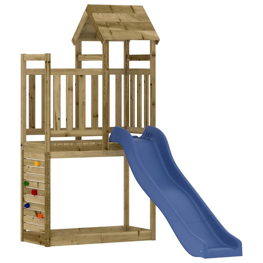 Set da Gioco da Esterno in Legno di Pino Impregnato | homemem39