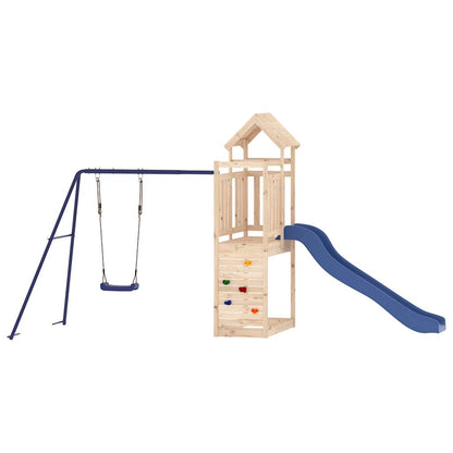 Set da Gioco da Esterno in Legno Massello di Pino | homemem39