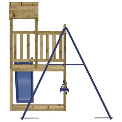 Set da Gioco da Esterno in Legno di Pino Impregnato | homemem39