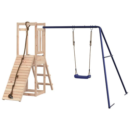 Set da Gioco da Esterno in Legno Massello di Pino | homemem39