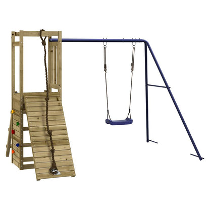 Set da Gioco da Esterno in Legno di Pino Impregnato | homemem39