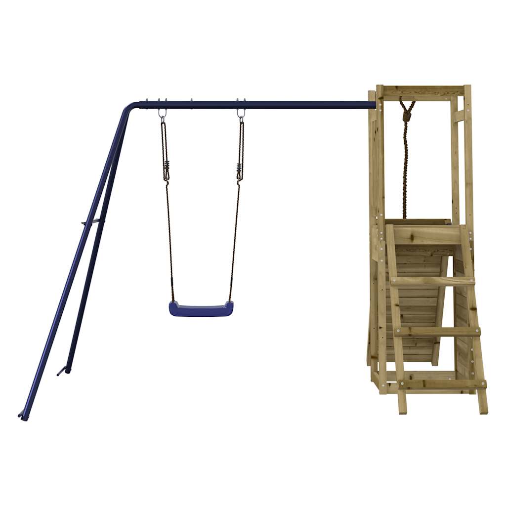 Set da Gioco da Esterno in Legno di Pino Impregnato | homemem39