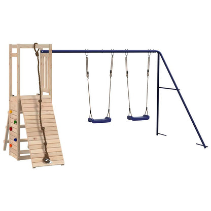 Set da Gioco da Esterno in Legno Massello di Pino | homemem39