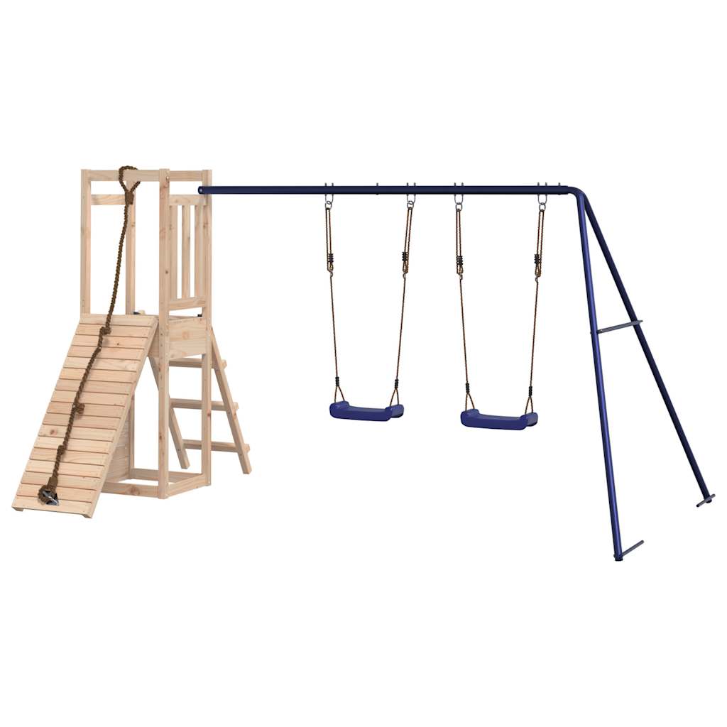 Set da Gioco da Esterno in Legno Massello di Pino | homemem39