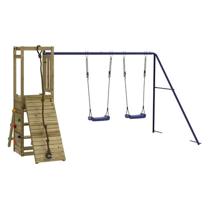 Set da Gioco da Esterno in Legno di Pino Impregnato | homemem39