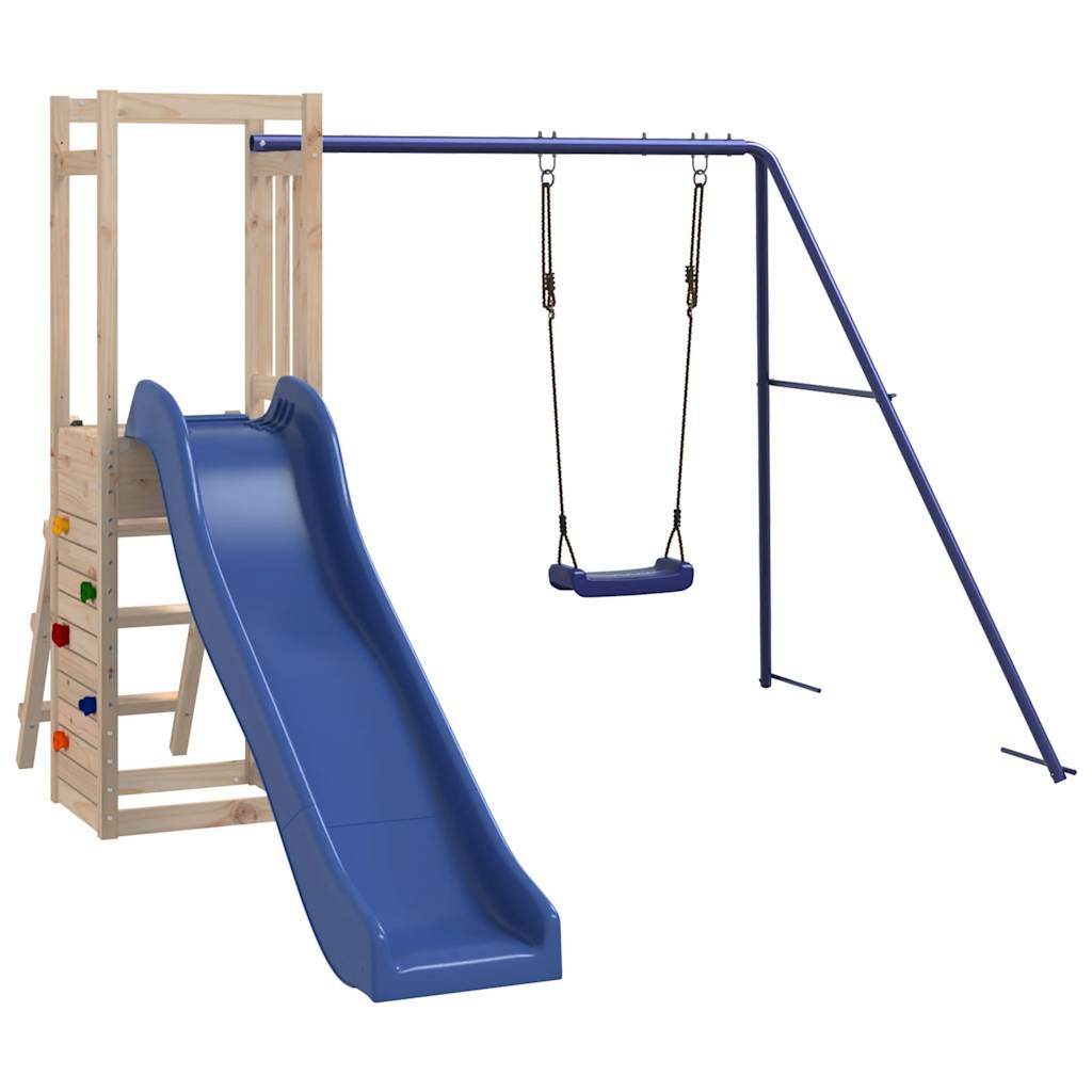 Set da Gioco da Esterno in Legno Massello di Pino | homemem39