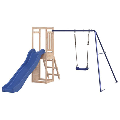 Set da Gioco da Esterno in Legno Massello di Pino | homemem39