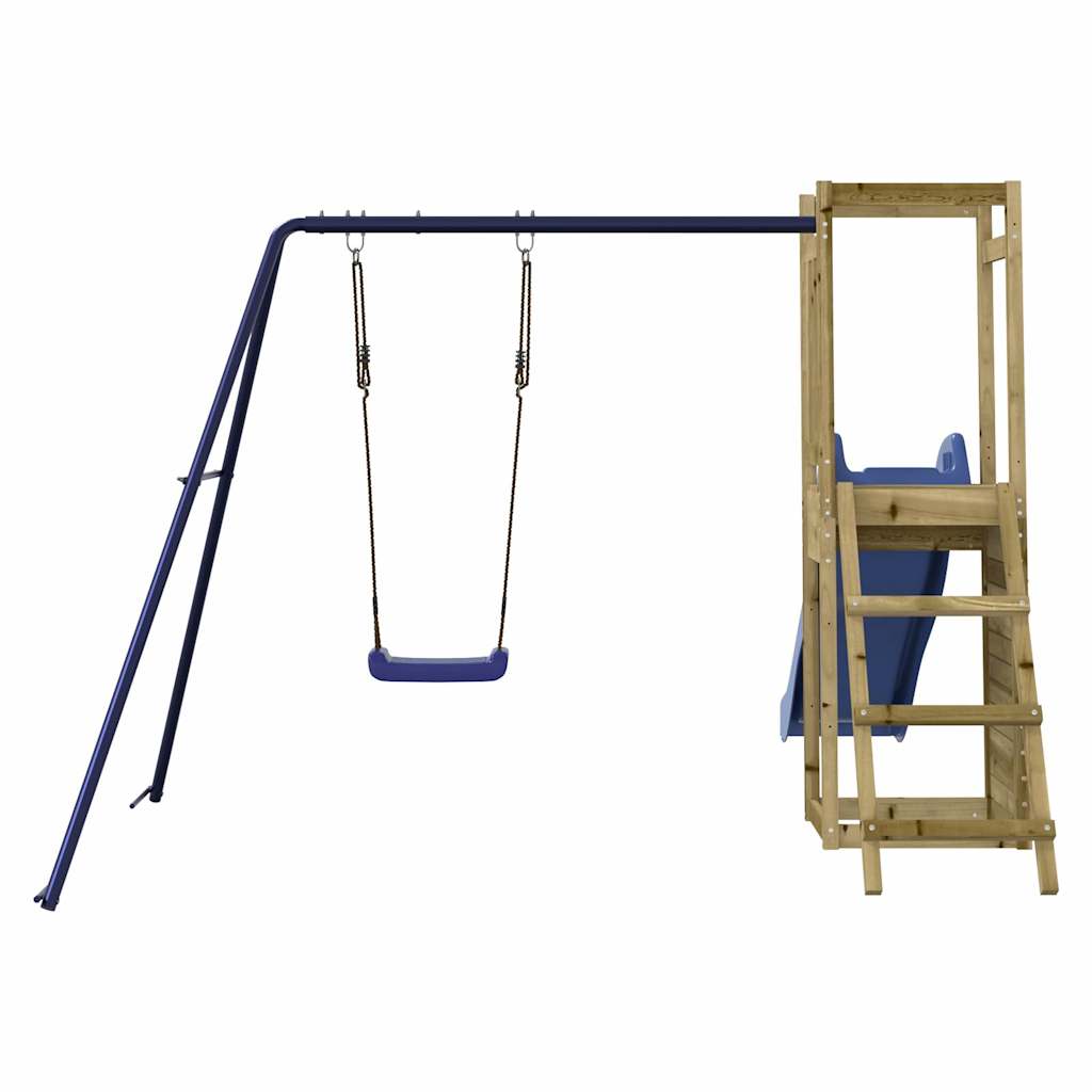 Set da Gioco da Esterno in Legno di Pino Impregnato | homemem39